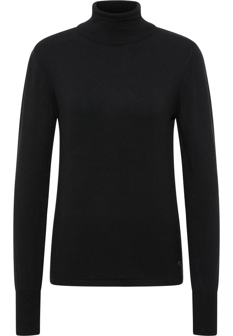 Damen Strickjacken | Mustang Strickpullover schwarz - NM16886 Damen Strickjacken | Mustang Strickpullover schwarz - NM16886