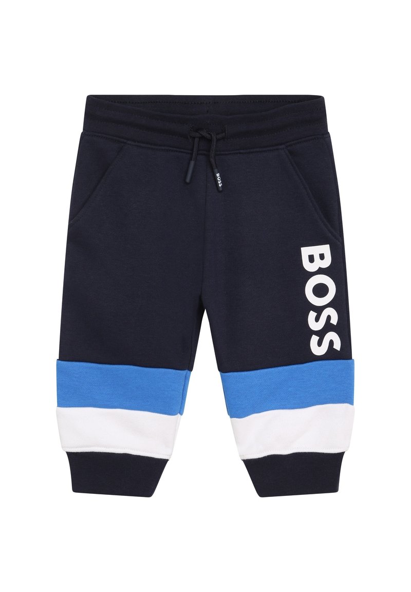 BOSS Kidswear Trainingsbroek blauw