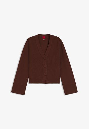 HUGO, HUGO SELOSY - Gilet - brown melange four