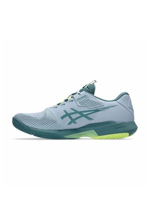 ASICS SOLUTION SPEED FF 4 - Scarpe da tennis per tutte le superfici - grey blue ironclad