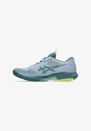 ASICS SOLUTION SPEED FF 4 - Scarpe da tennis per tutte le superfici - grey blue ironclad