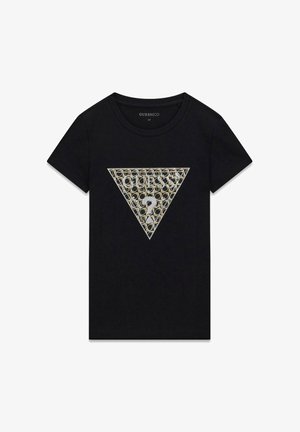 Guess, - T-shirt z nadrukiem