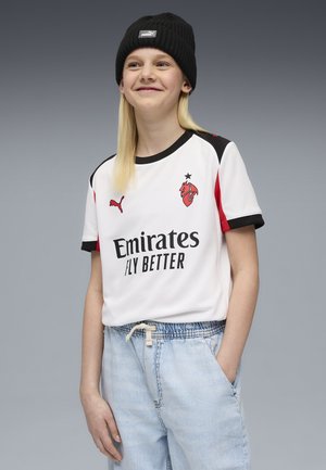 ACM AWAY JERSEY REPLICA JR - Maillot de foot - puma white-for all time red