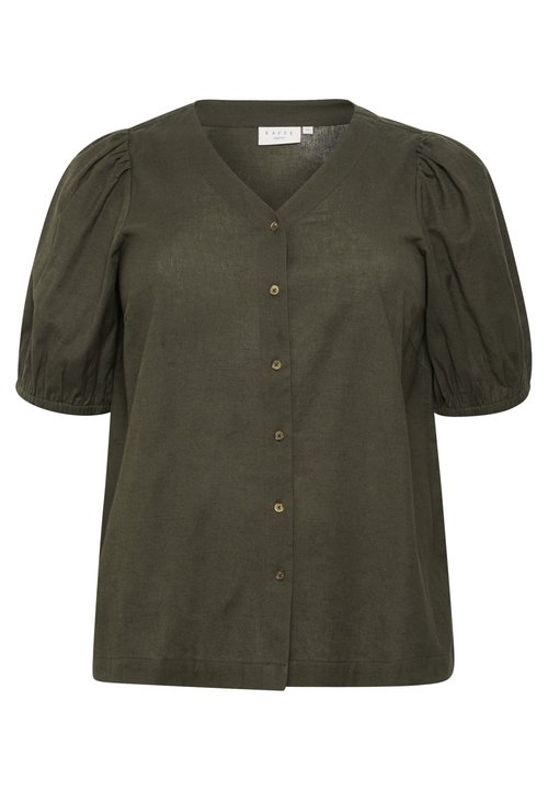 Ulla Popken Dames, viscose broek, zwart, 58-60 : Ulla Popken