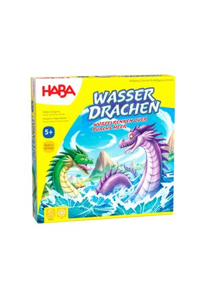 WASSERDRACHEN WÜRFELSPIEL LAUFSPIEL - Desková hra - mehrfarbig