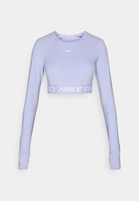 365 CROP - Langarmshirt - lilac ice/white