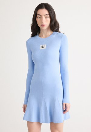 FIT AND FLARE MINI DRESS - Shift dress - frozen fjord