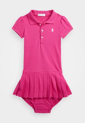 BABY DAY DRESS - Obleka iz džersija - bright pink