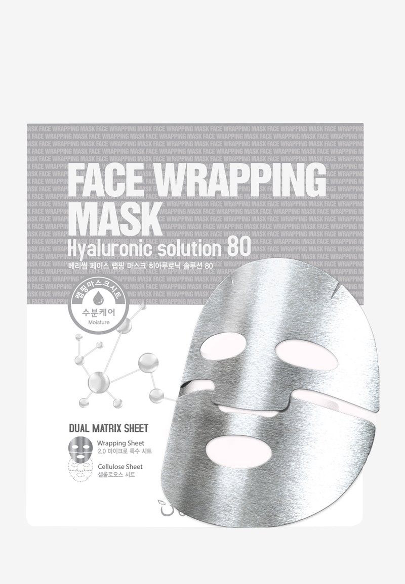 Berrisom FACE WRAPPING MASK HYALURONIC SOLUTION 80 3 MASKS PACK Gesichtspflegeset Zalando.ch