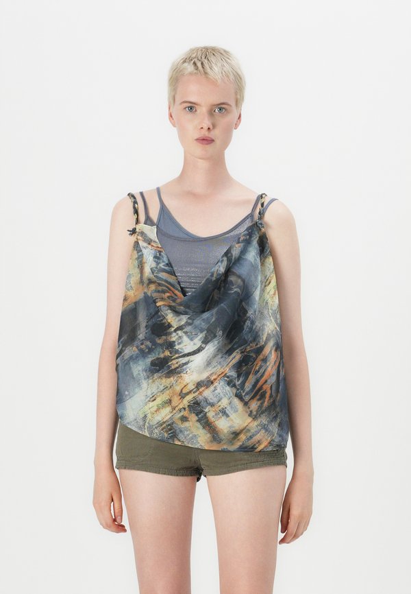 SUPER COWL TWISTED STRAPS - Top