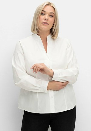 Sheego BÜGELFREIE  - Button-down blouse - ecru