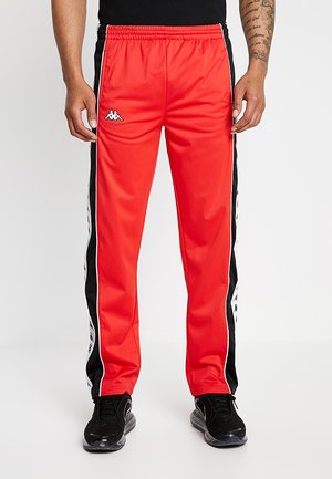 Kappa BANDA BIG BAY SNAP - Pantaloni sportivi - red/black/white