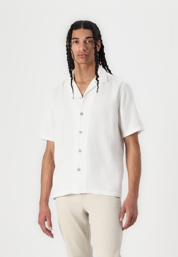 ONSBERTIL WAFFLE RESORT - Shirt - cloud dancer