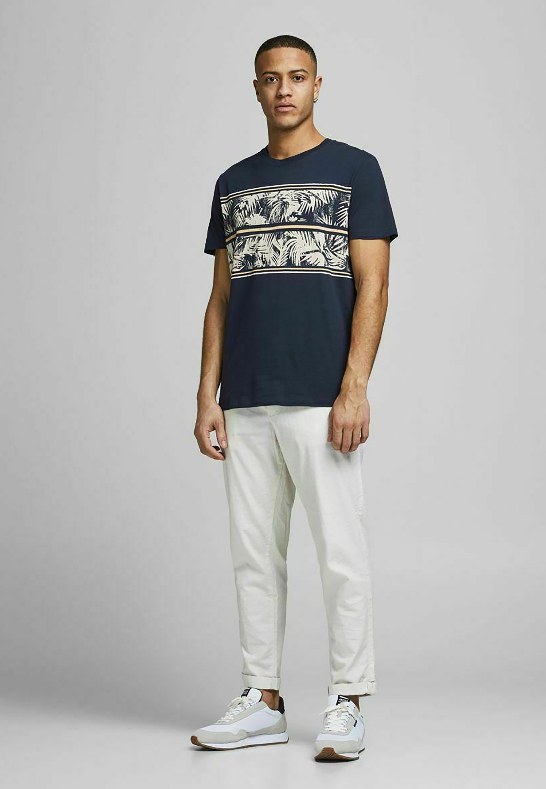 Uomo PALMEN-BLOCKPRINT - T-shirt con stampa Uomo PALMEN-BLOCKPRINT - T-shirt con stampa