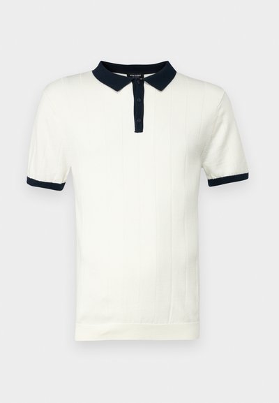 Ron Dorff TENNIS VERTICAL LINES - Polo - off white
