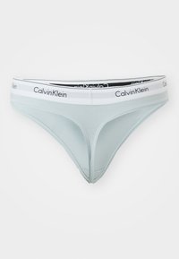 Calvin Klein Underwear THONG ICON COTTON MODAL - Tango nohavičky - plein air