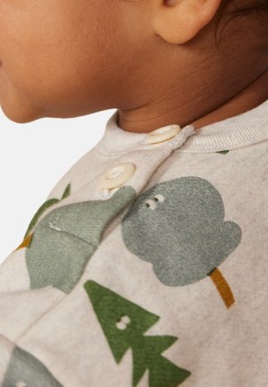 Petit Bateau Felpa - green, grey