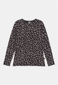 Papu Design FOLD UNISEX - Pitkähihainen paita - black