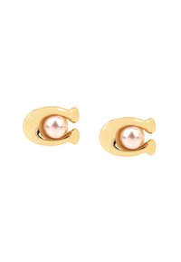 PEARL SIGNATURE C - Earrings - dark pink