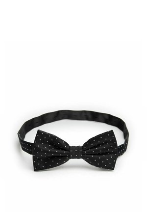 PRE-TIED DOTTED - Butterfly - black