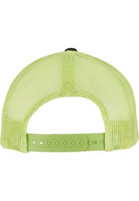 Flexfit TRUCKER RETRO TRUCKER 2 TONE - Naģene - charcoal/ neon green
