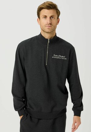 HALF-ZIP - Sweatshirt - black
