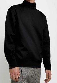 River Island Stickad tröja - black