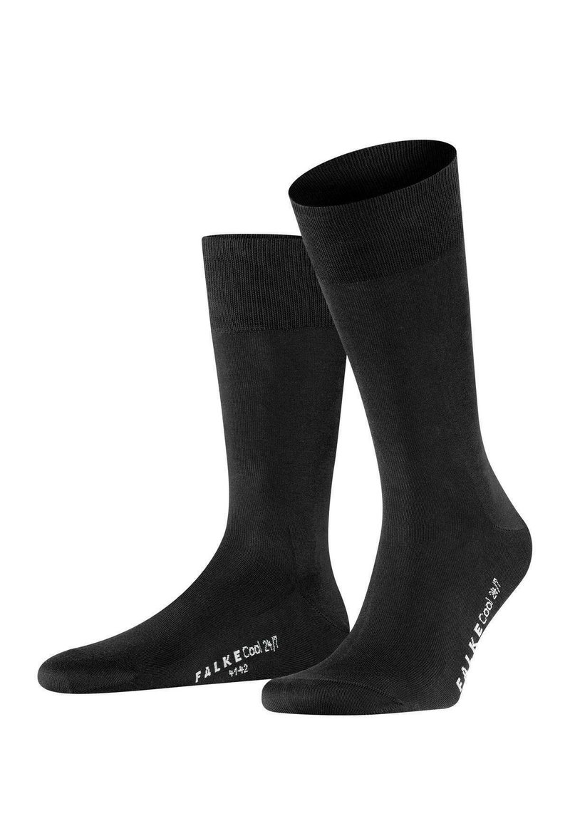FALKE 2ER PACK - COOL 24 7 TRUMPF - Calze - schwarz dunkelblau