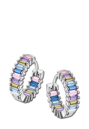CREOLEN ZIRKONIASTEIN - Earrings - mehrfarbig