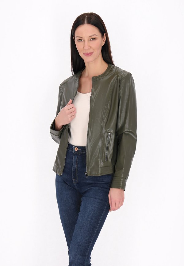 Kunstlederjacke