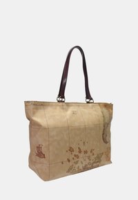 Alviero Martini Shopping bag - beige purple