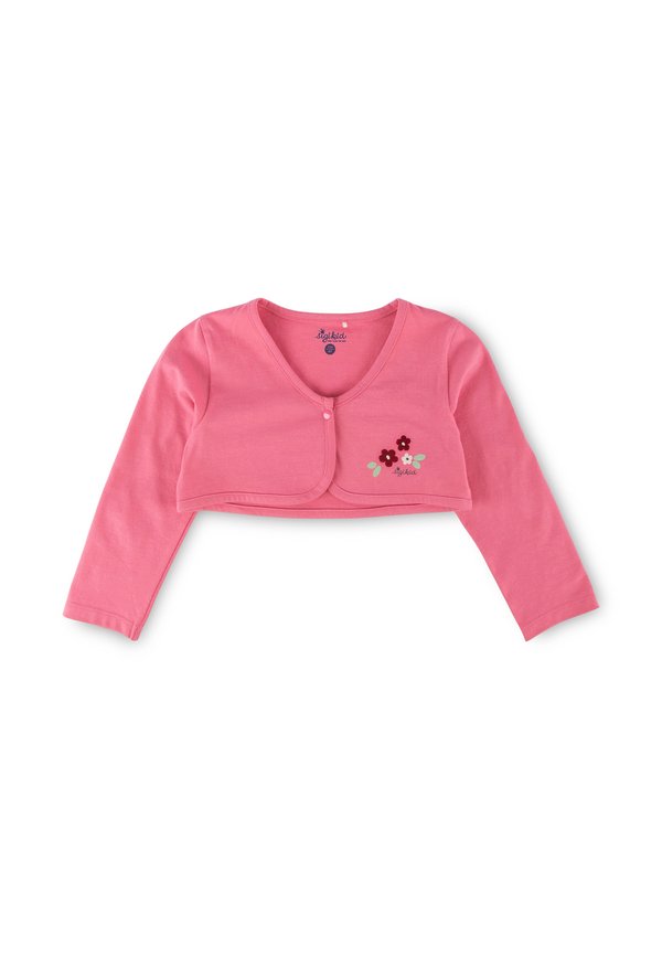 BOLERO FUNNY DOG - Strickjacke - rosa