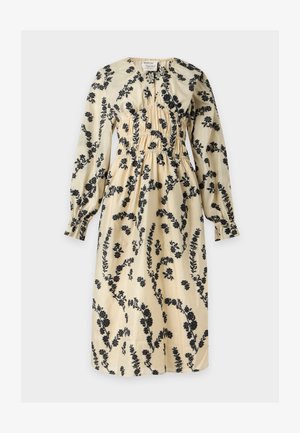 DESIGNERS REMIX, NAT DRESS - Дневна рокля - ecru/black