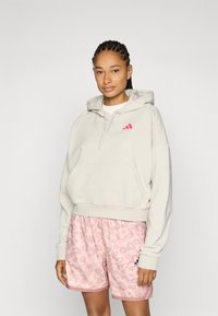 adidas Performance SELECT - Jersey con capucha - alumina/shock pink