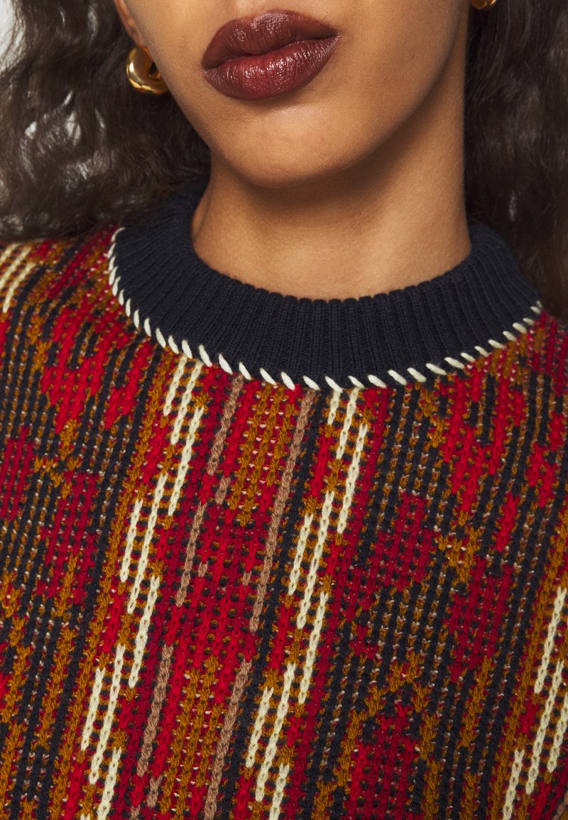 Damen Bekleidung | Paul Smith CREW NECK Strickpullover black/schwarz - LA01496 Damen Bekleidung | Paul Smith CREW NECK Strickpullover black/schwarz - LA01496