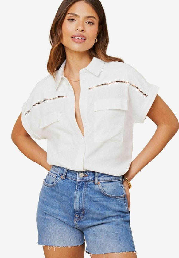 UTILITY POCKET WITH A TOUCH - Hemdbluse