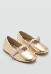 Mango Kids Ballerinat - gold-coloured