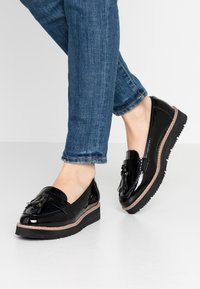 Anna Field Wide Fit - Loafers - black Miniaturebillede 1