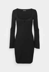 Even&Odd Petite 2 PACK - Vestido de malha - black/multi-coloured