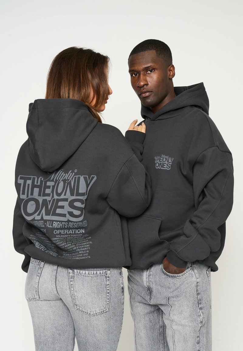 Multiply Apparel OPERATION - Mikina s kapucňou - black soda