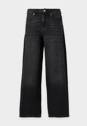 ONLY Petite, ONLTOLEDO LOOSE - Τζιν χαλαρής εφαρμογής - washed black