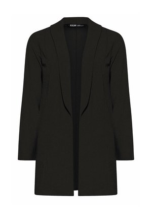 Yours Clothing, WOMEN'S BLAZERS - Pitkä takki - black
