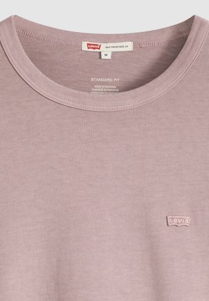 Levi's®, LEVI'S ORIGINAL TEE GARMENT DYE OXBLOOD - T-shirts basic - mineral black pinks