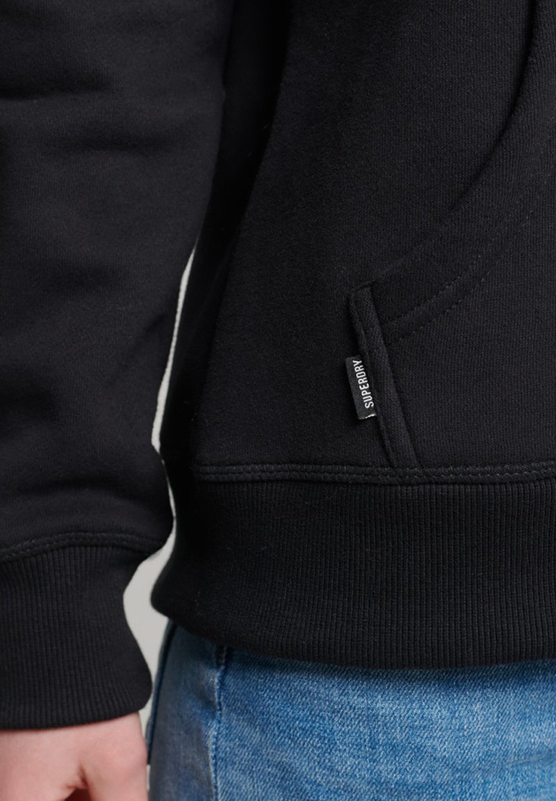 Damen Sweatshirts | Superdry VINTAGE Kapuzenpullover black/schwarz - KK22853 Damen Sweatshirts | Superdry VINTAGE Kapuzenpullover black/schwarz - KK22853