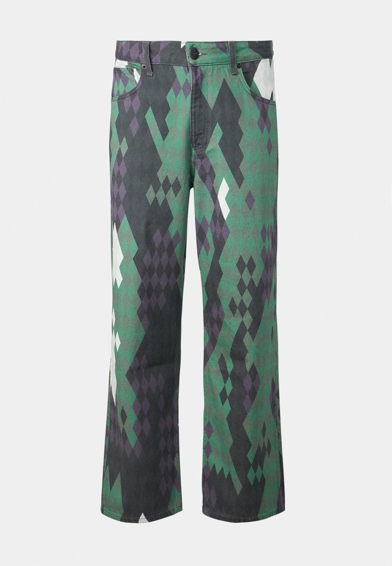 2Y Studios Relaxed fit jeans olijfgroen