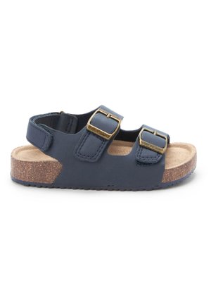 Next CUSHIONED DOUBLE BUCKLE TOUCH FASTENING STANDARD - Chaussures premiers pas - navy