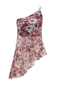 AALIYAH ASYMMETRIC - Bluza - mayfair berry floral