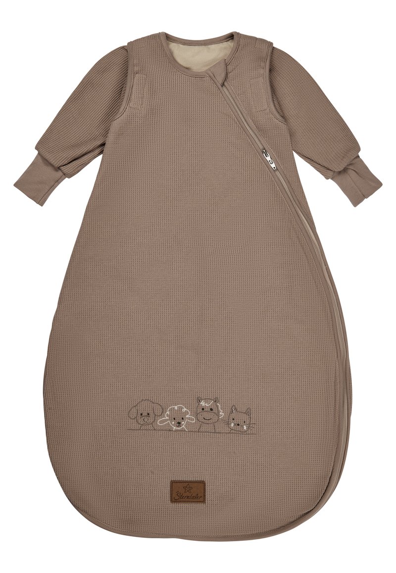 Sterntaler Strampler - sandbraun