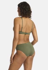 SEA LEVEL LONGLINE ESSENTIALS - Bikini pezzo sopra - khaki