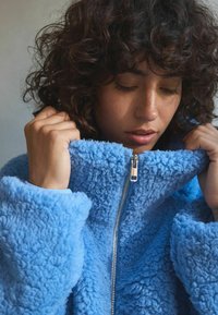 Next HALF ZIP - Fleecepullover - blue
